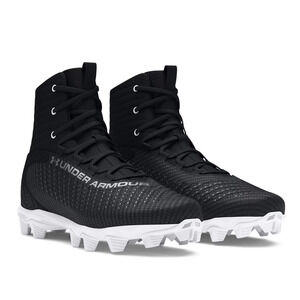 Under Armour Men's Highlight Fran RM 2.0 Football Cleats 12 Black White NWOB